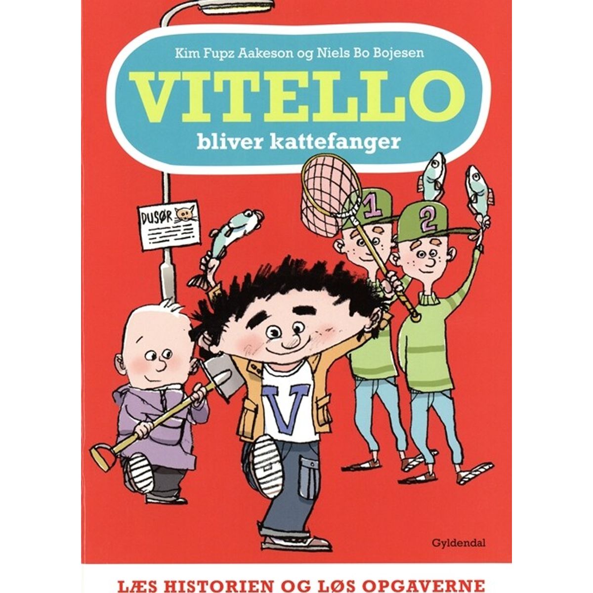 Vitello Bliver Kattefanger - Læs Historien Og Løs Opgaverne - Kim Fupz Aakeson - Bog