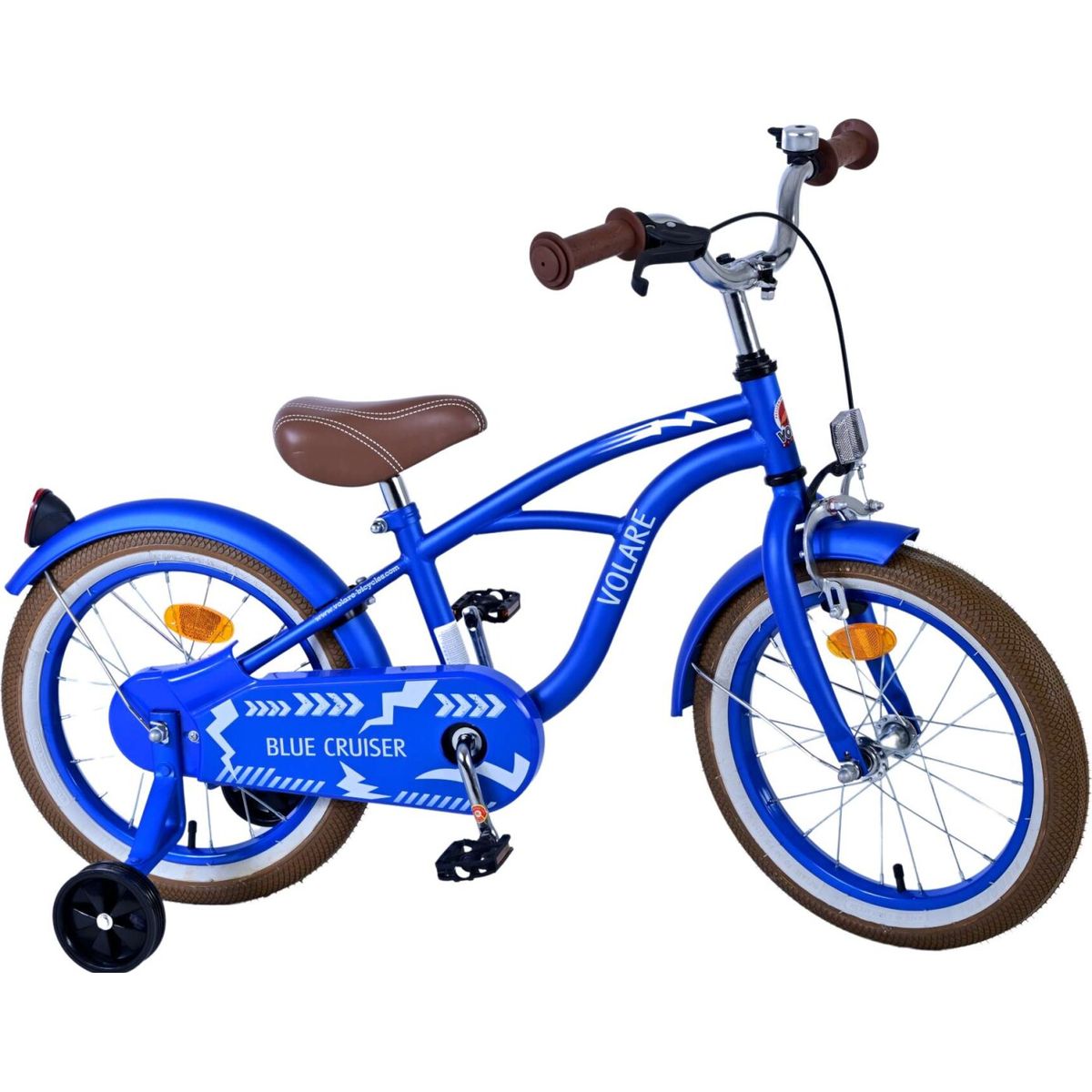 Volare - Børnecykel - 16'' - Cruiser - Blå