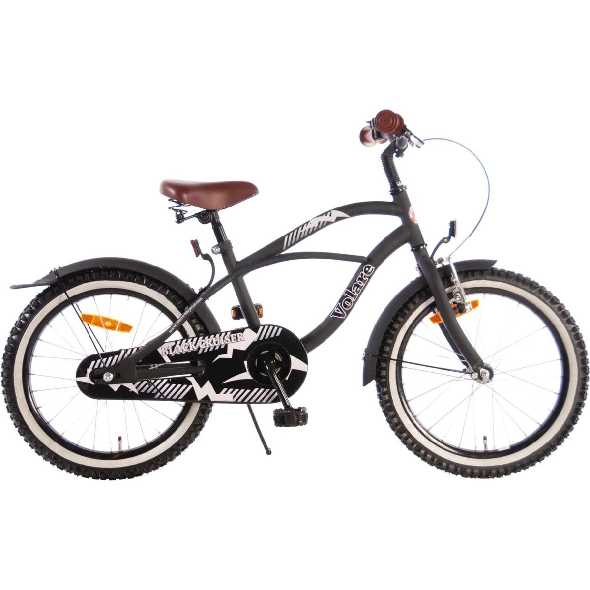 Volare - Børnecykel - 18" - Black Cruiser