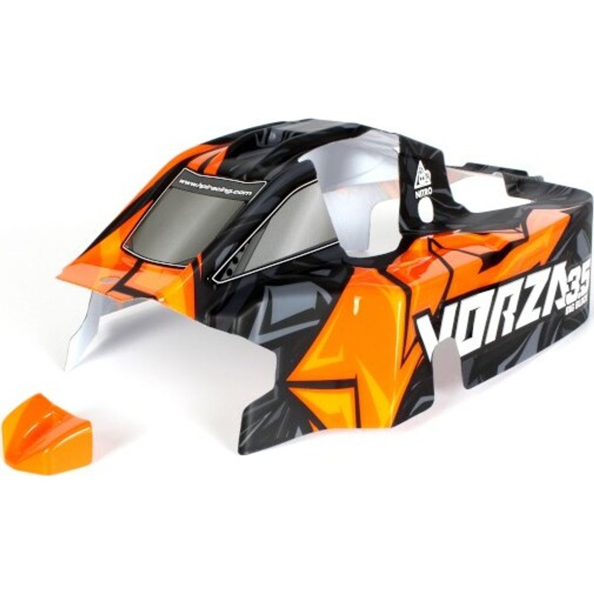 Vorza Vb-2 Nitro Buggy Painted Body (orange) - Hp160414 - Hpi Racing