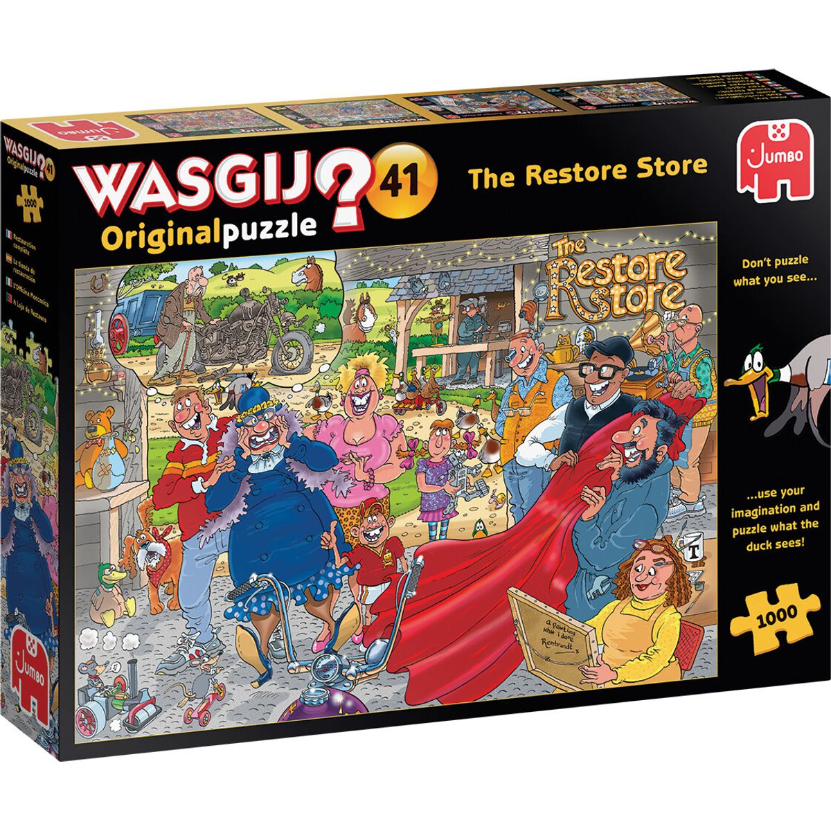 Wasgij - Original 41 Puslespil - 1000 Brikker - The Restore Store