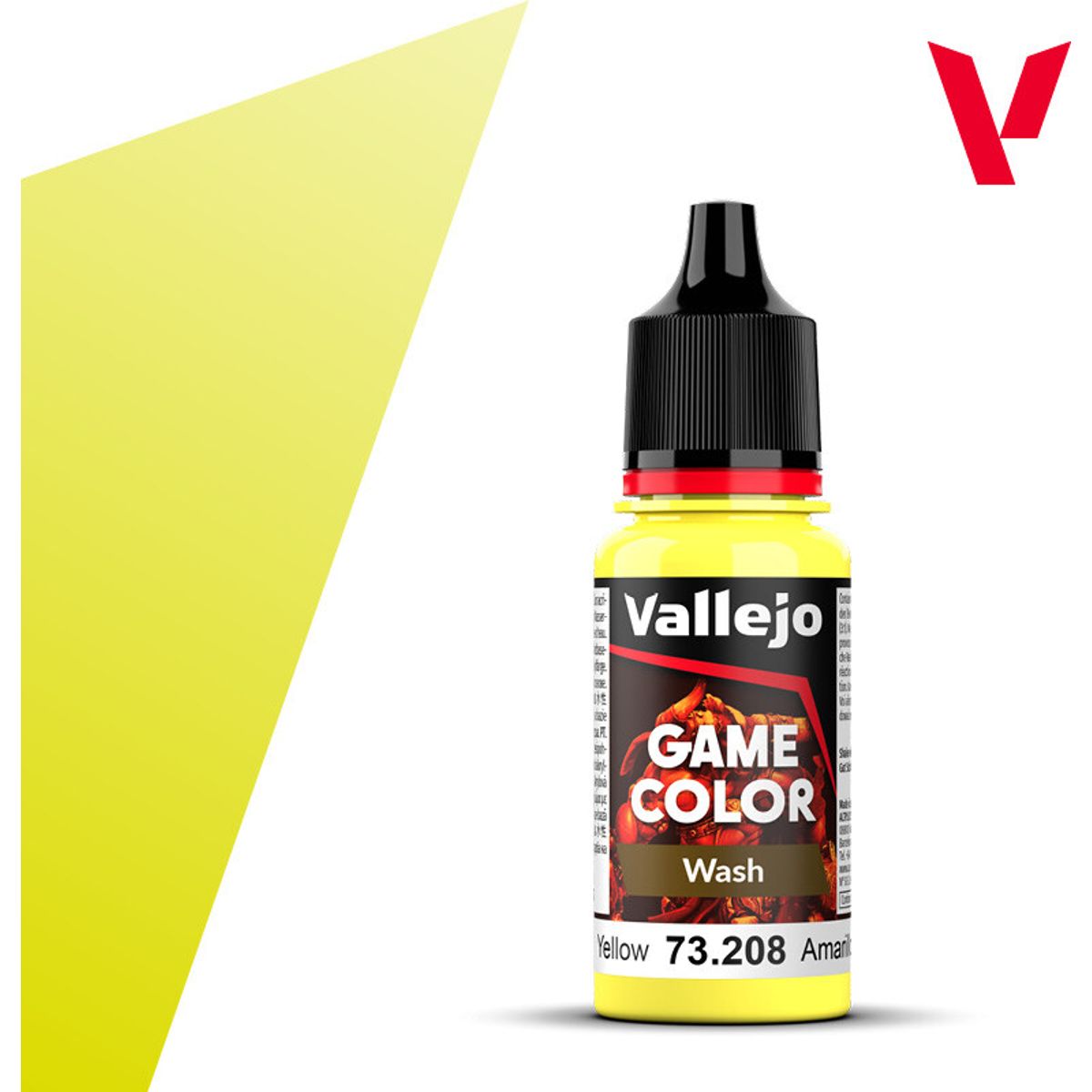 Vallejo - Game Color - Wash - Yellow - 18 Ml - 73208