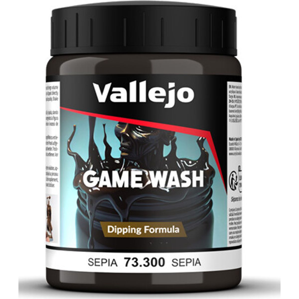 Vallejo - Game Wash Dipping Formula - Sepia 200 Ml