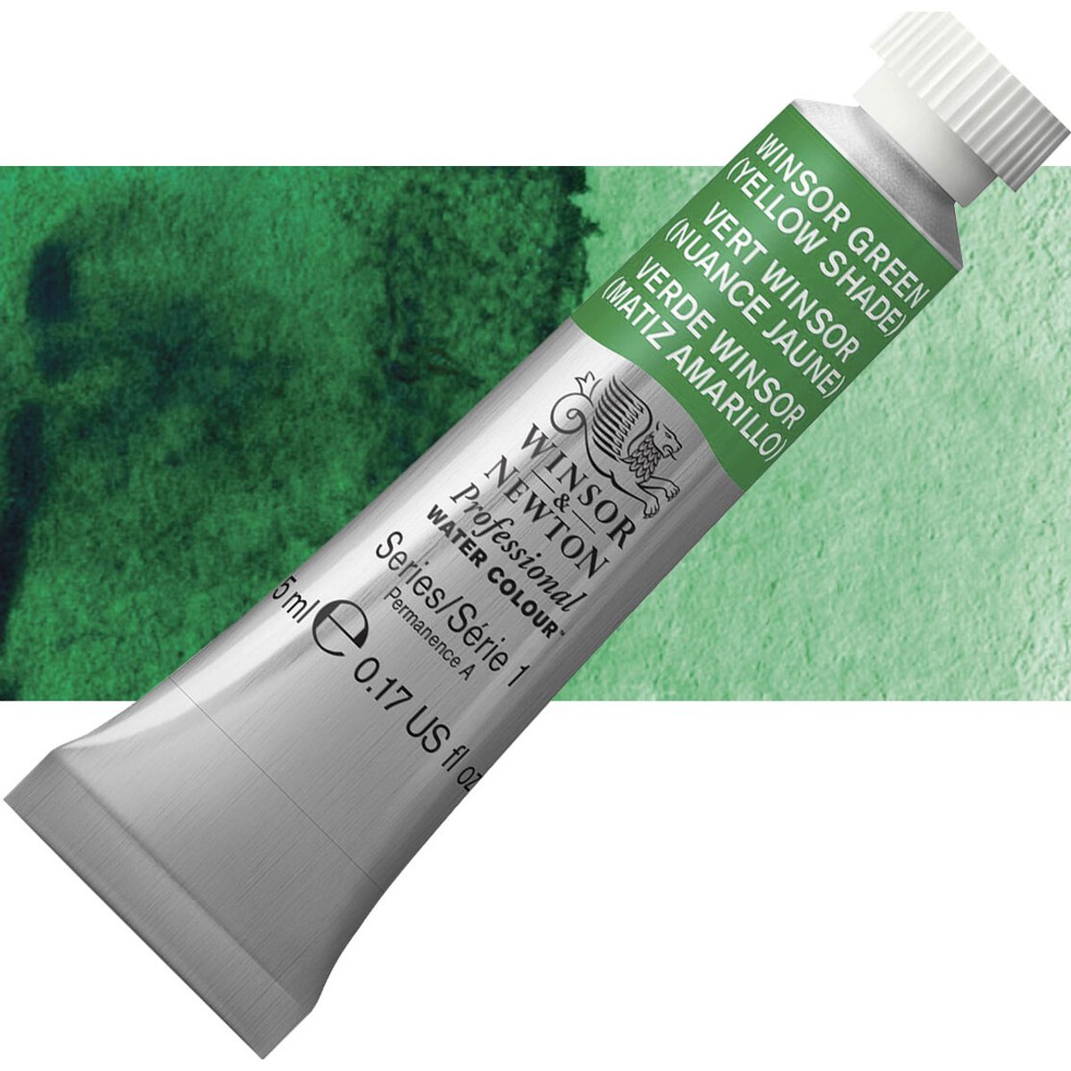 Winsor & Newton - Akvarelfarve - Winsor Green Yellow Shade 5 Ml