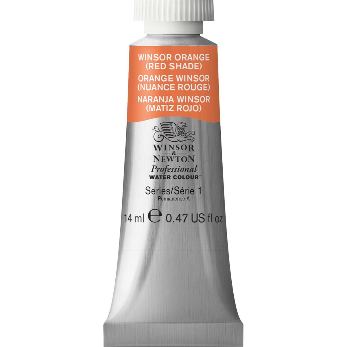 Winsor & Newton - Water Colour - 14 Ml - Winsor Orange Red Shade