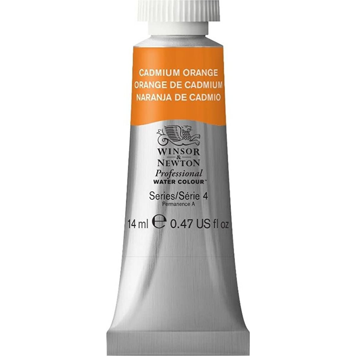 Winsor & Newton - Akvarelfarve - Cadmium Orange 14 Ml