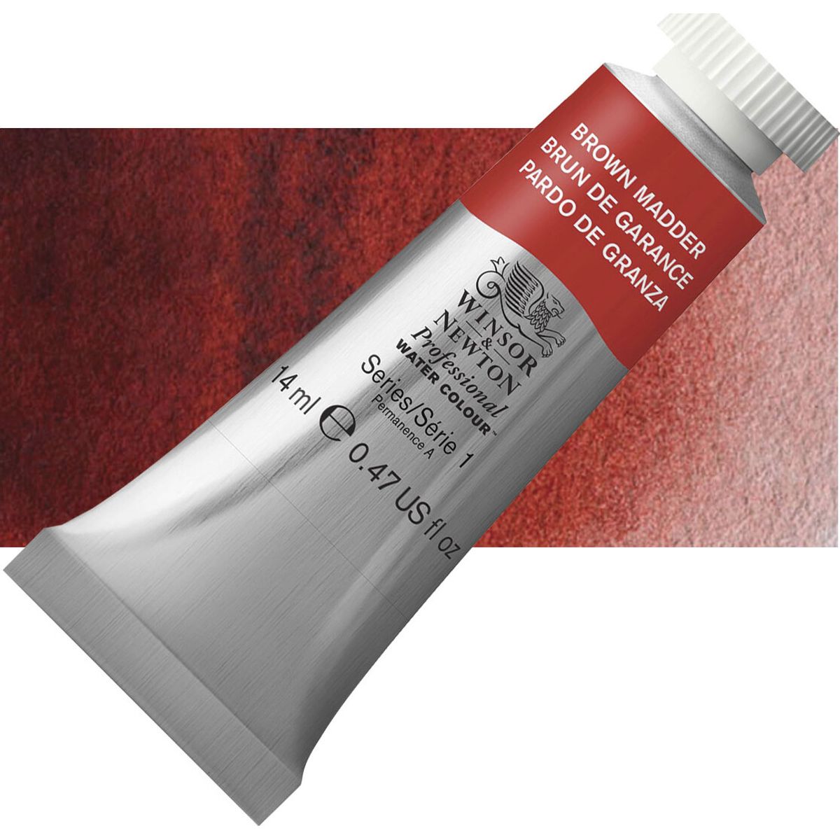 Winsor & Newton - Akvarelfarve - Brown Madder 14 Ml