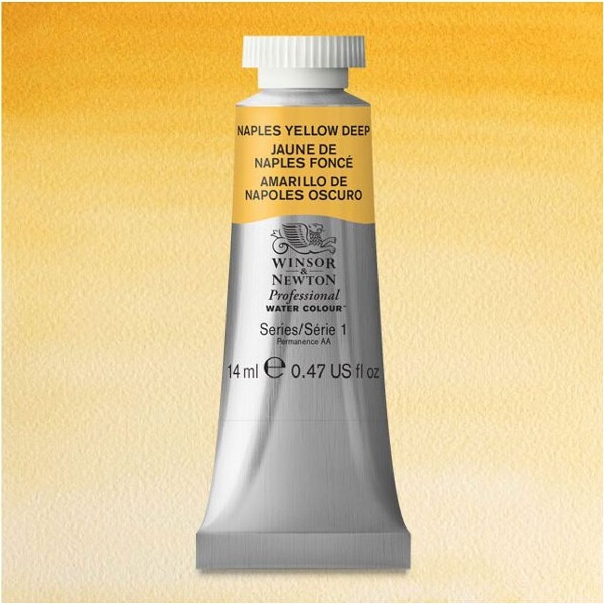 Winsor & Newton - Akvarelfarve - Naples Yellow Deep 14 Ml