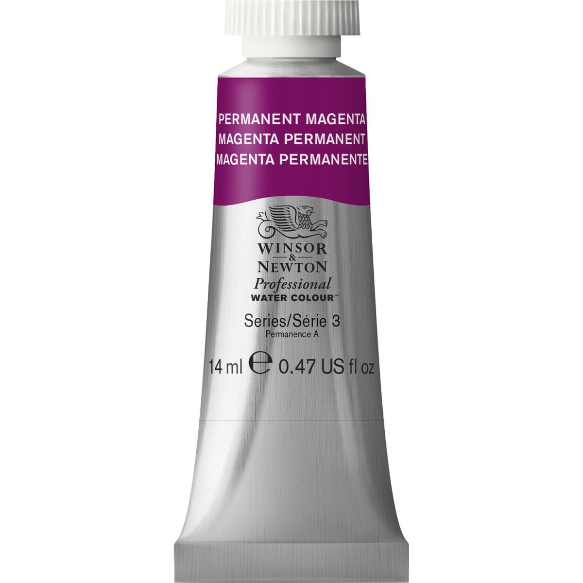 Winsor & Newton - Akvarelfarve - Pemanent Magenta 14 Ml