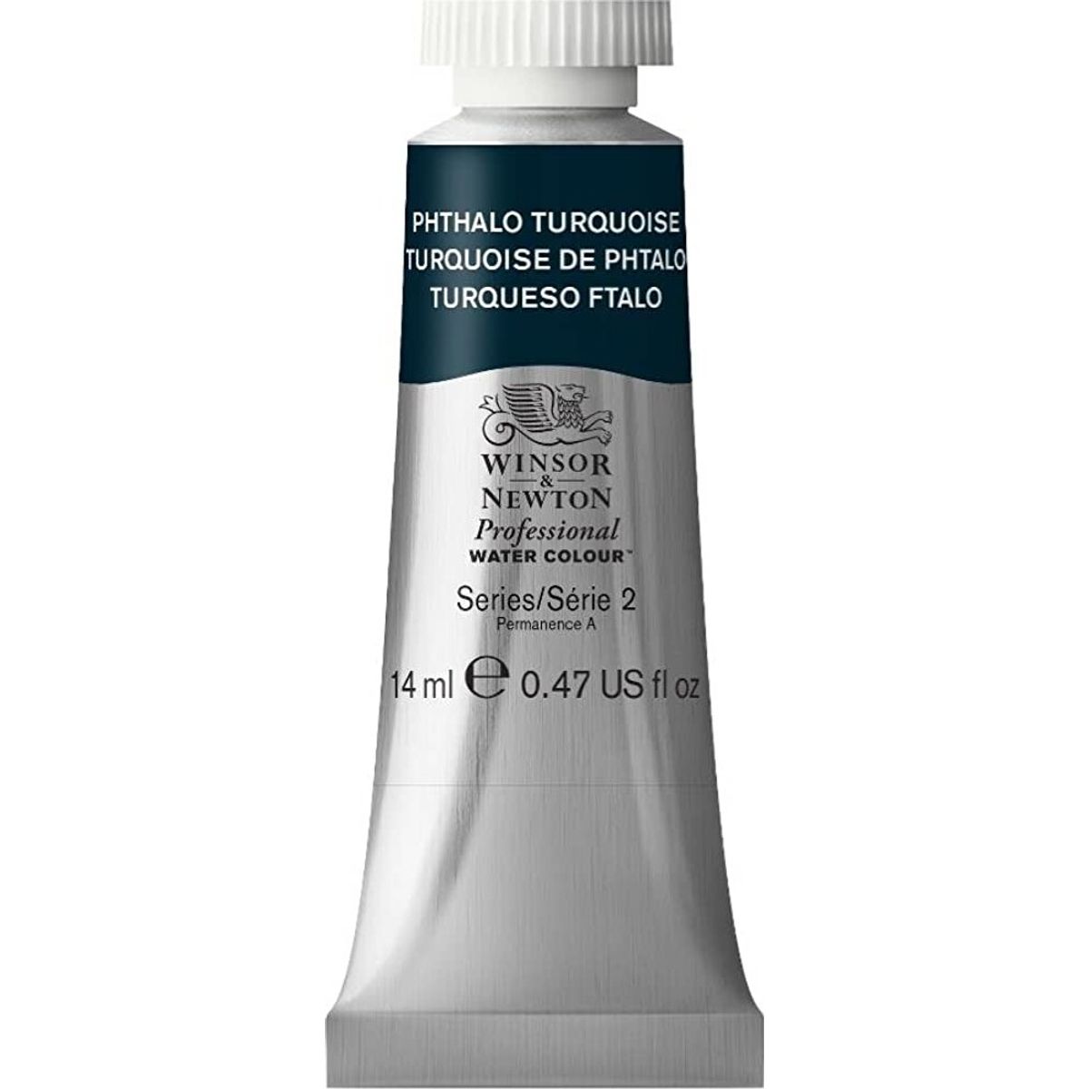 Winsor & Newton - Akvarelfarve - Phthalo Turquoise 14 Ml