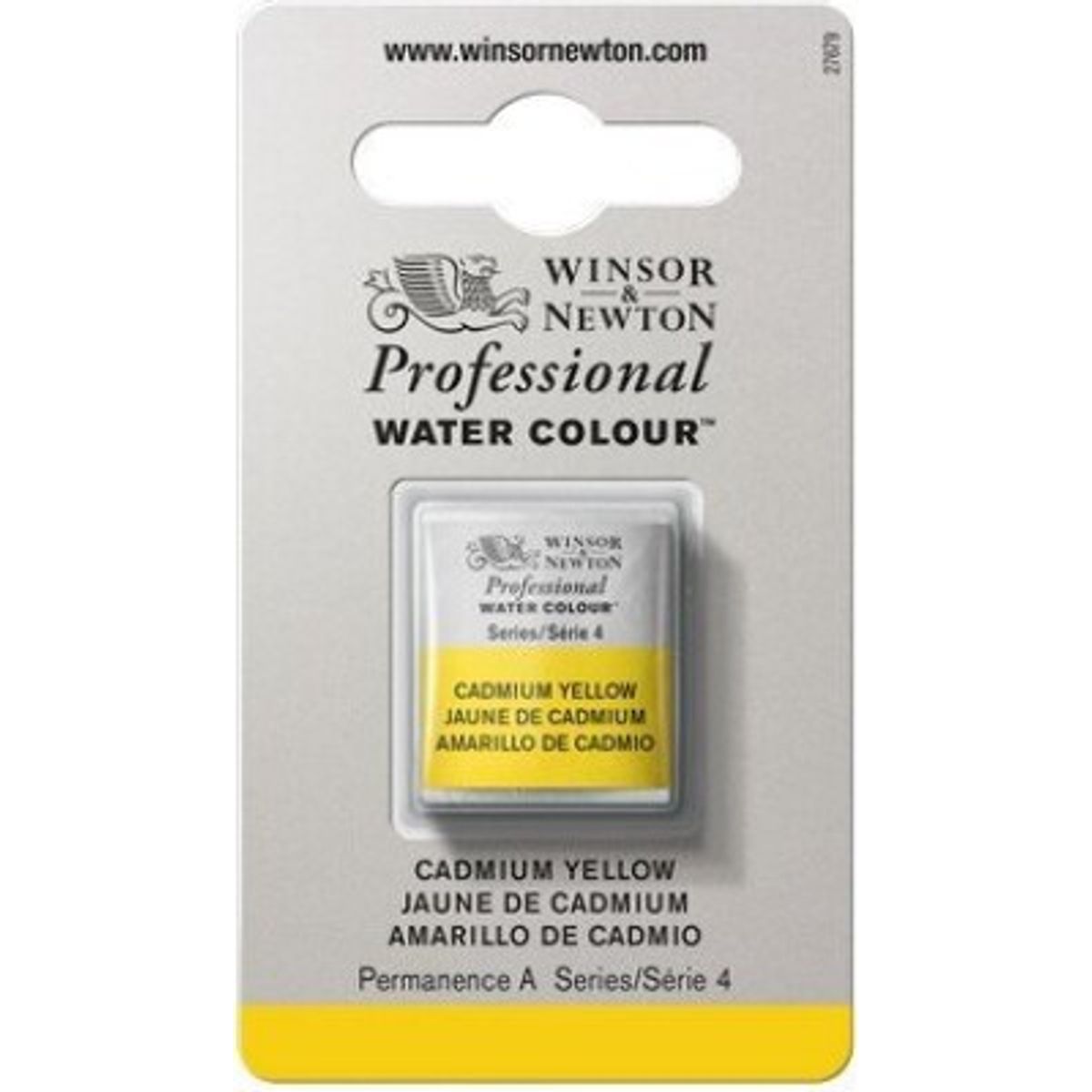 Winsor & Newton - Akvarelfarve 1/2 Pan - Cadmium Yellow