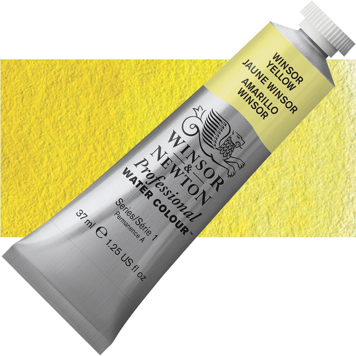 Winsor & Newton - Akvarelfarve - Winsor Yellow 37 Ml