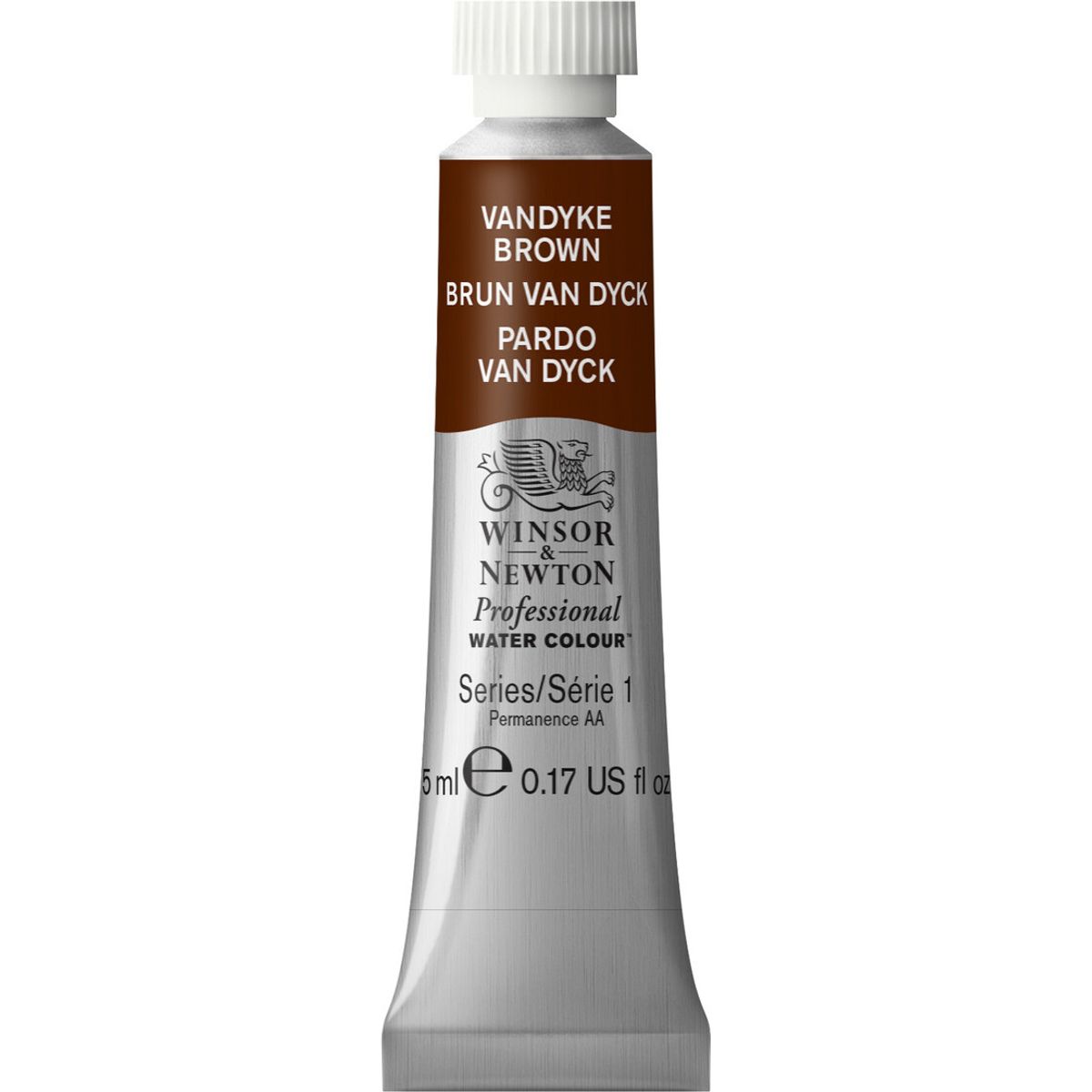 Winsor & Newton - Akvarelfarve - Vandyke Brown 5 Ml