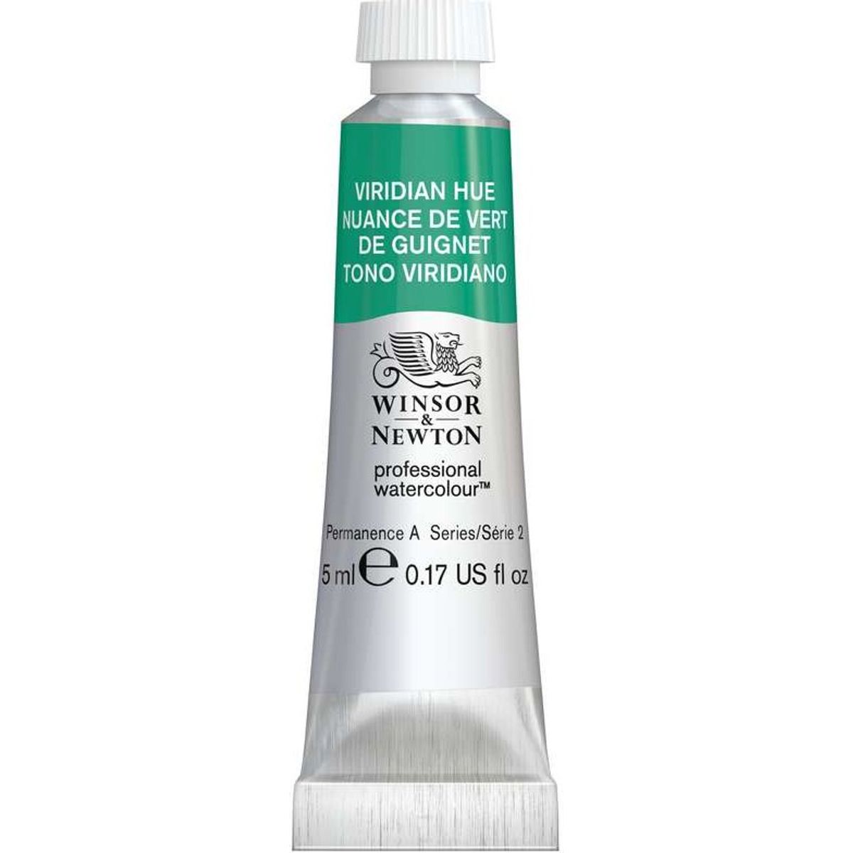 Winsor & Newton - Akvarelfarve - Viridian Hue - 5 Ml