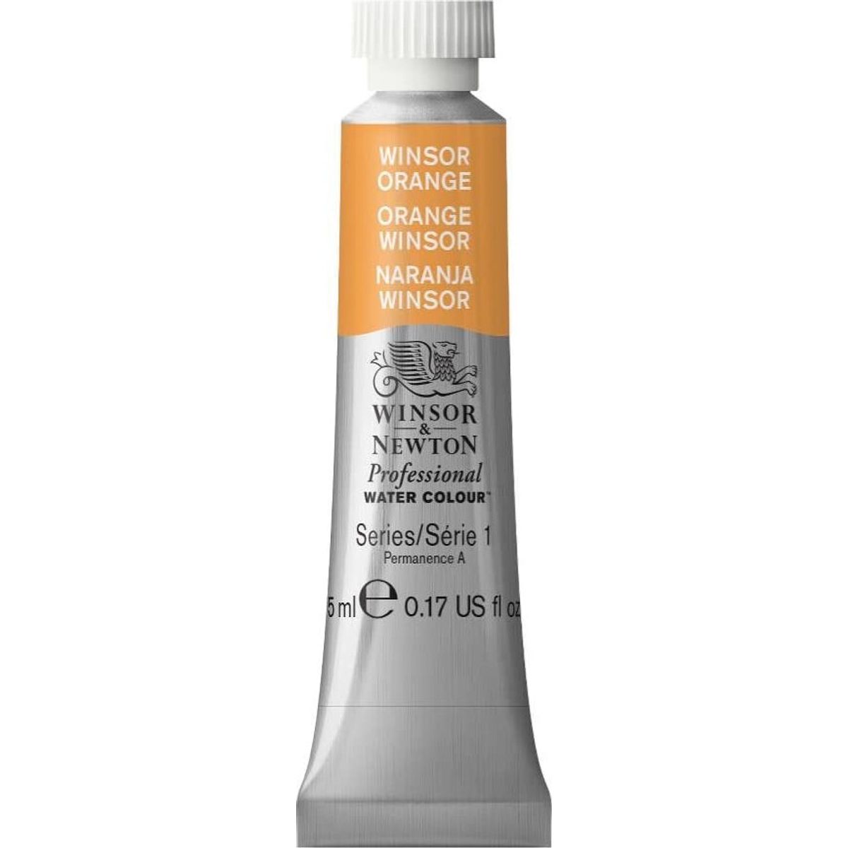 Winsor & Newton - Akvarelfarve - Winsor Orange 5 Ml