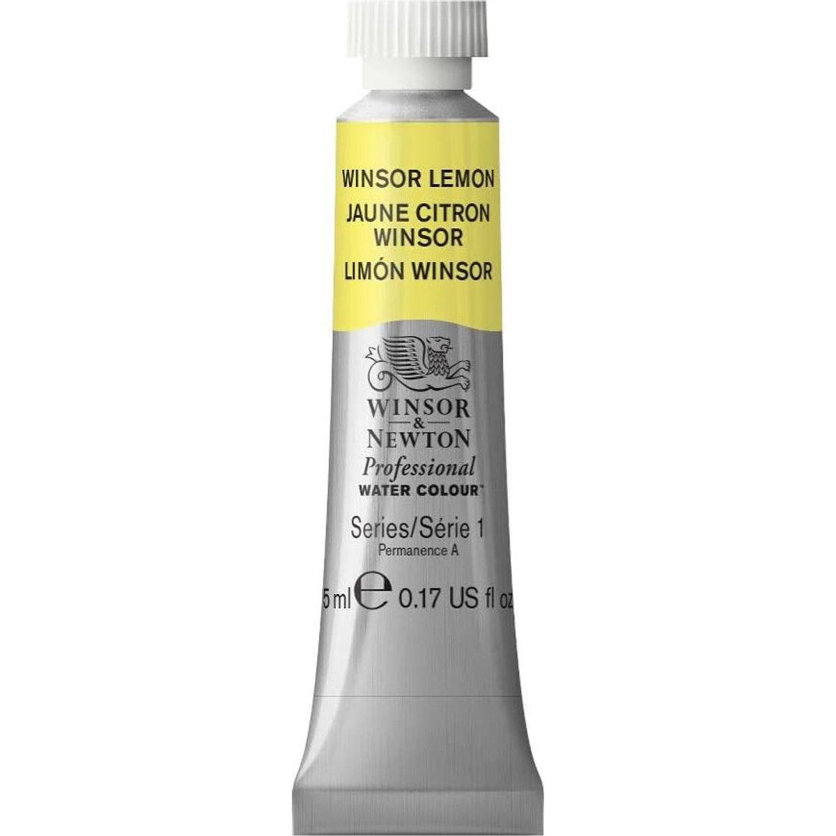 Winsor & Newton - Akvarelfarve - Winsor Lemon 5 Ml