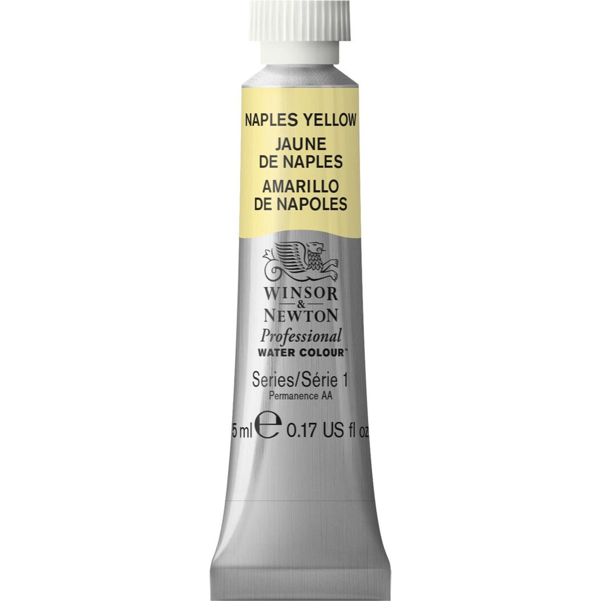 Winsor & Newton - Akvarelfarve - Naples Yellow 5 Ml