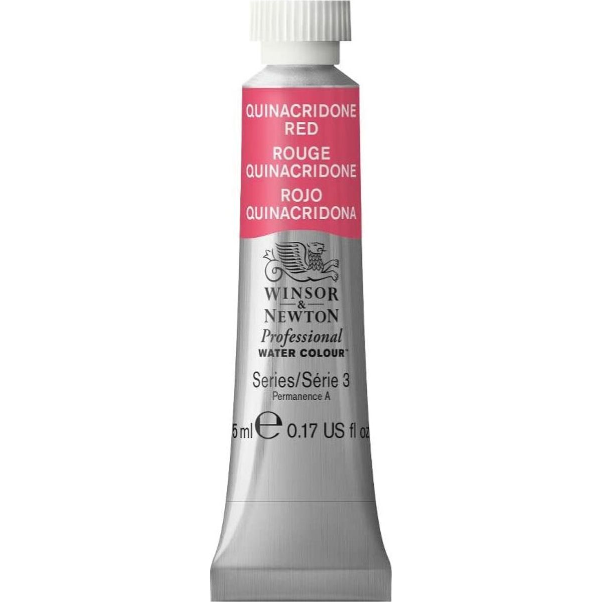 Winsor & Newton - Akvarelfarve - Quinacridone Red 5 Ml