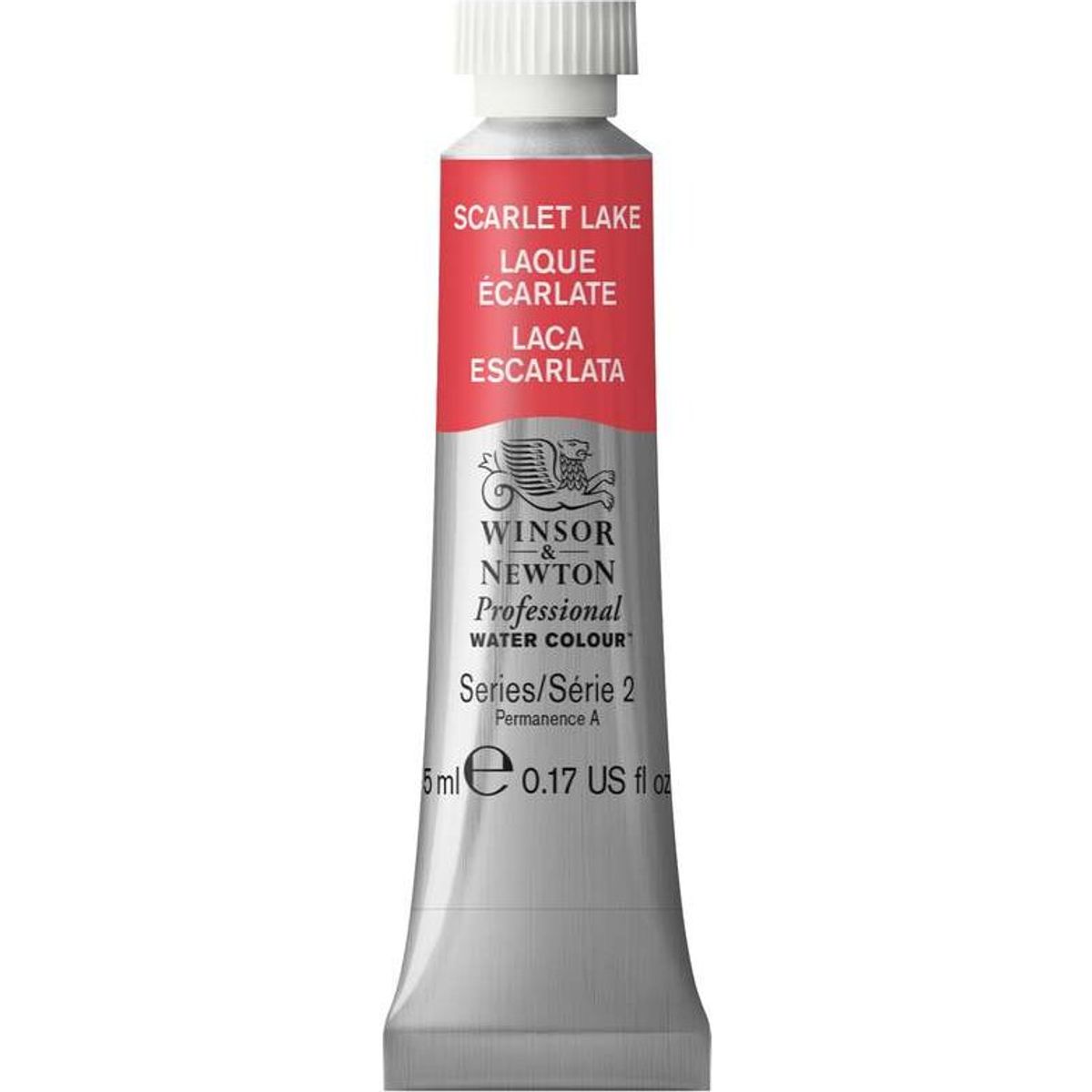 Winsor & Newton - Akvarelfarve - Scarlet Lake Row - 5 Ml