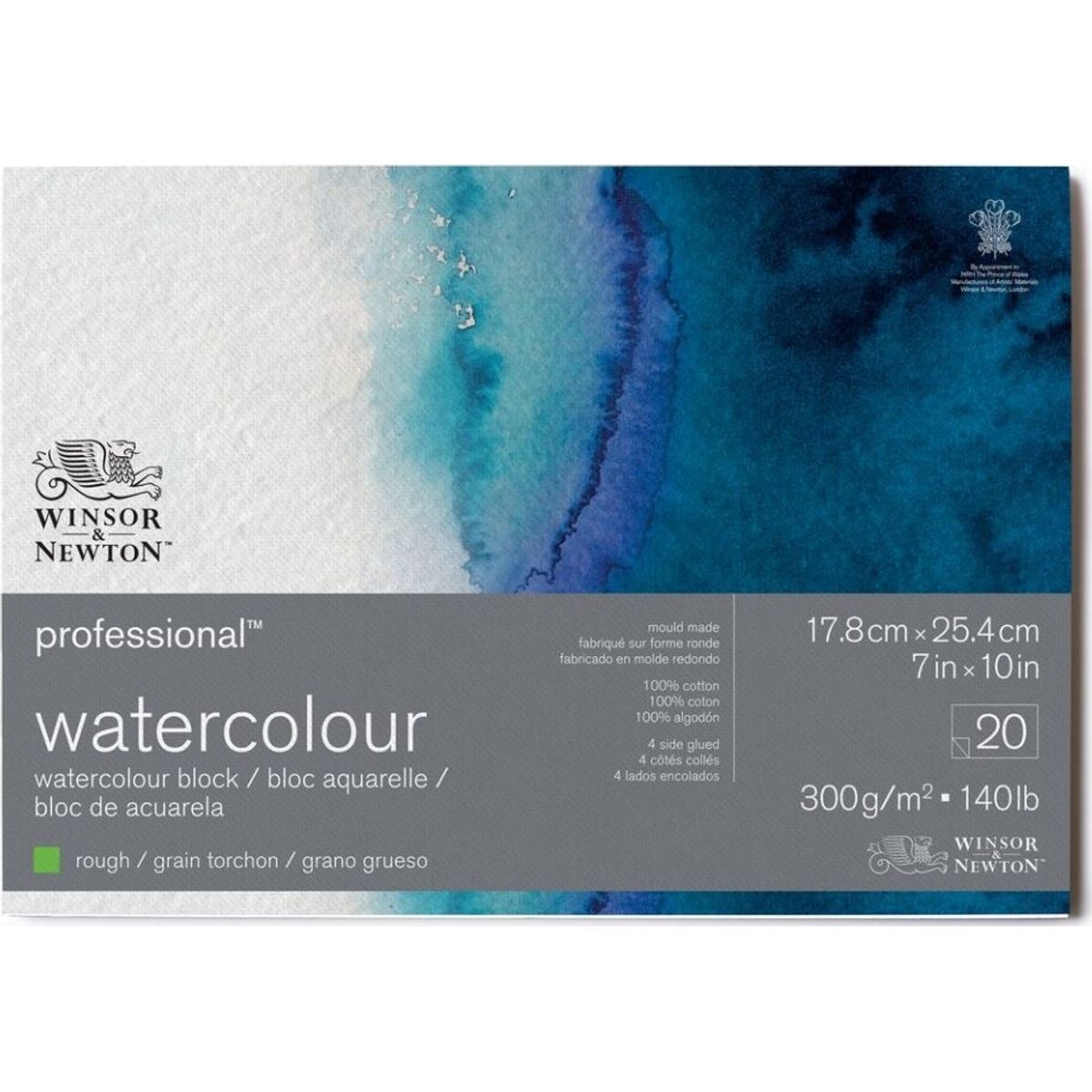 Winsor & Newton - Watercolour Pad Akvarelpapir - 20 Sider