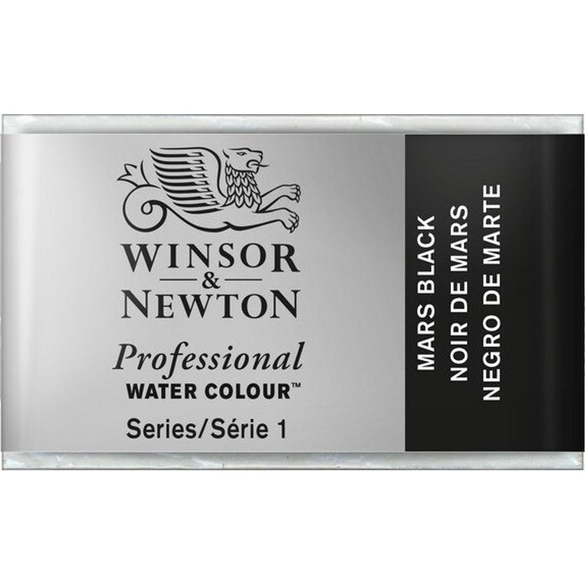 Winsor & Newton - Akvarelfarve Pan - Mars Black