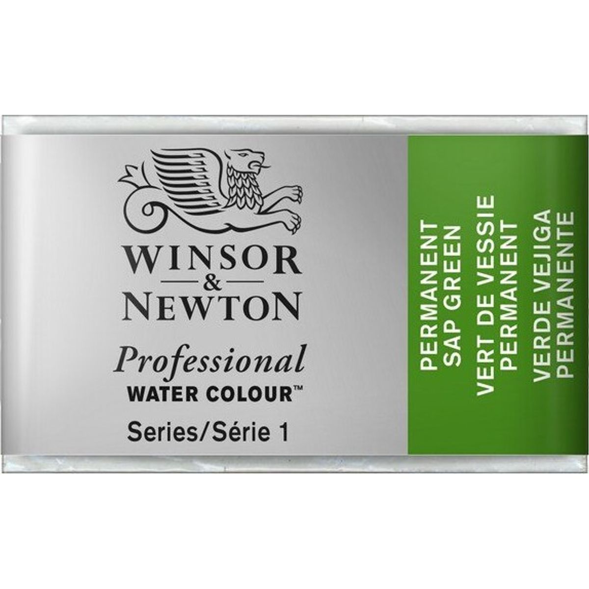 Winsor & Newton - Akvarelfarve Pan - Permanent Sap Green