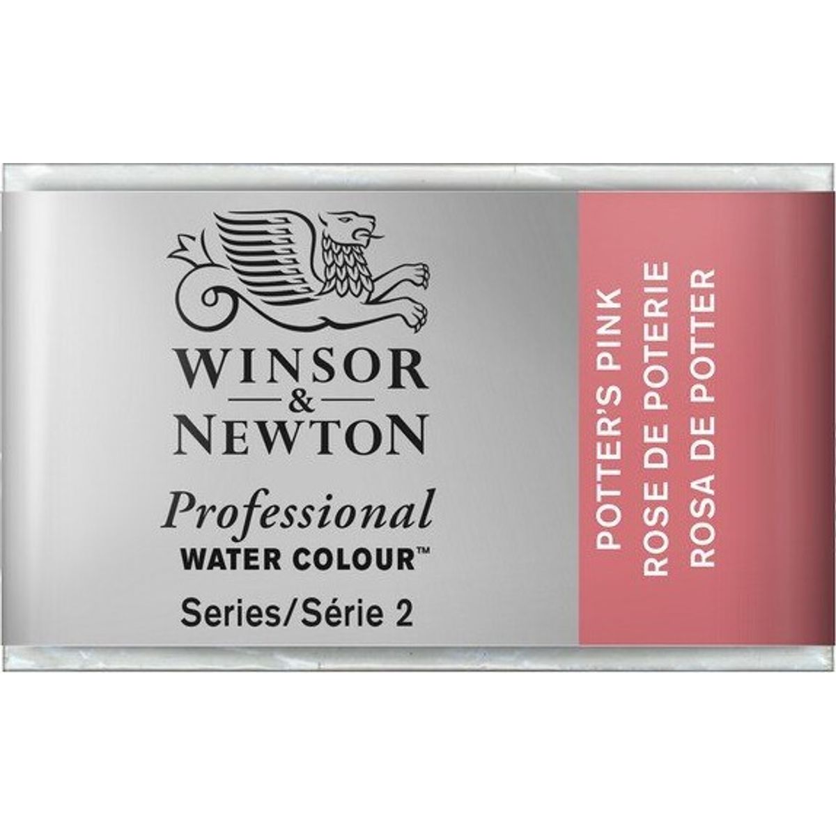 Winsor & Newton - Akvarelfarve Pan - Potters Pink