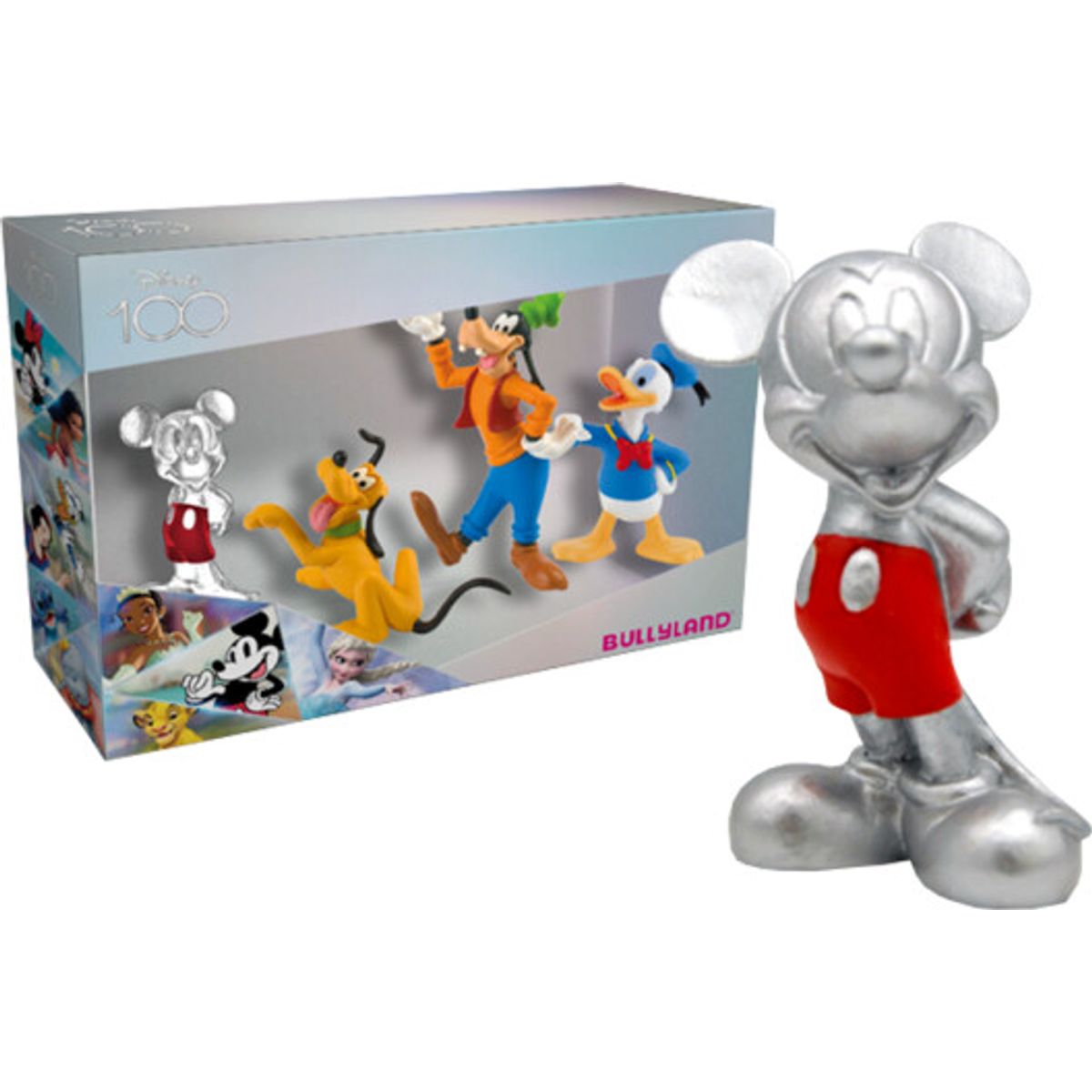 Bullyland Figurer - Disney 100 års Jubilæum - 4 Figurer - 15150