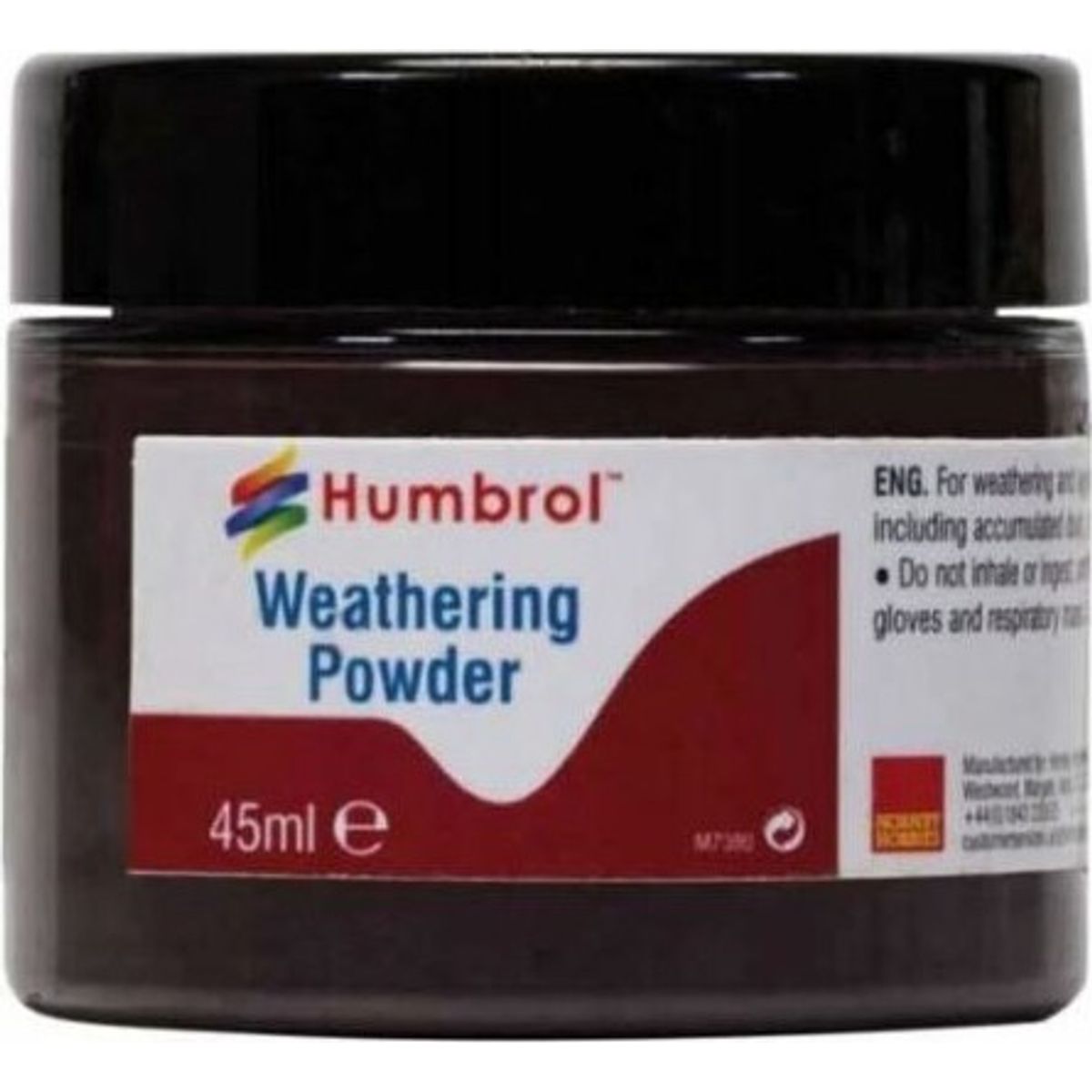 Humbrol - Weathering Powder - Sort 45 Ml