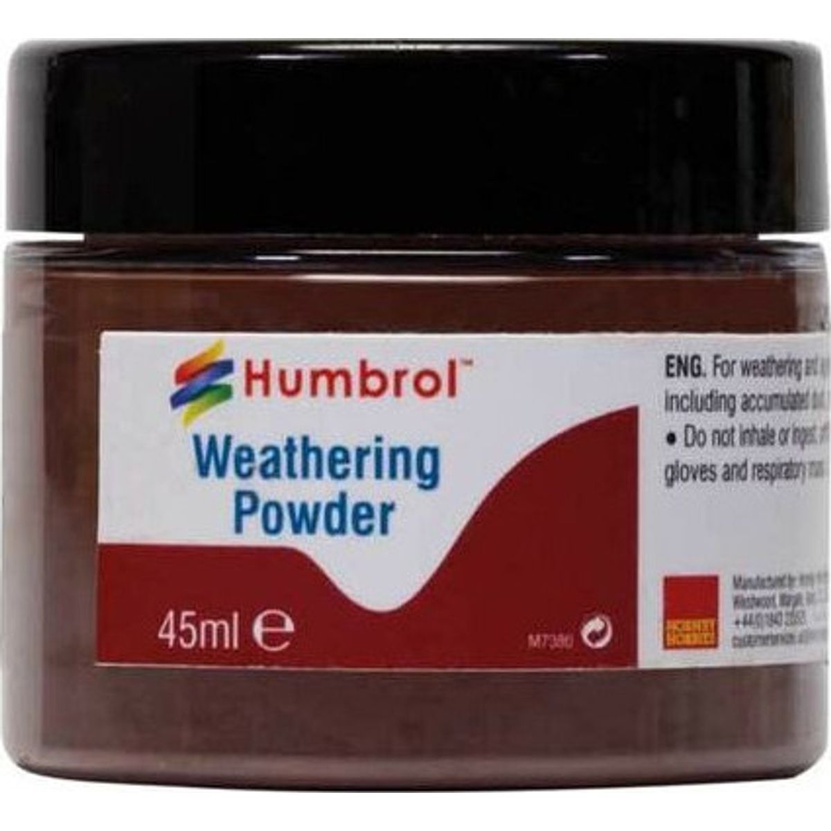 Humbrol - Weathering Powder - Mørk Jord 45 Ml