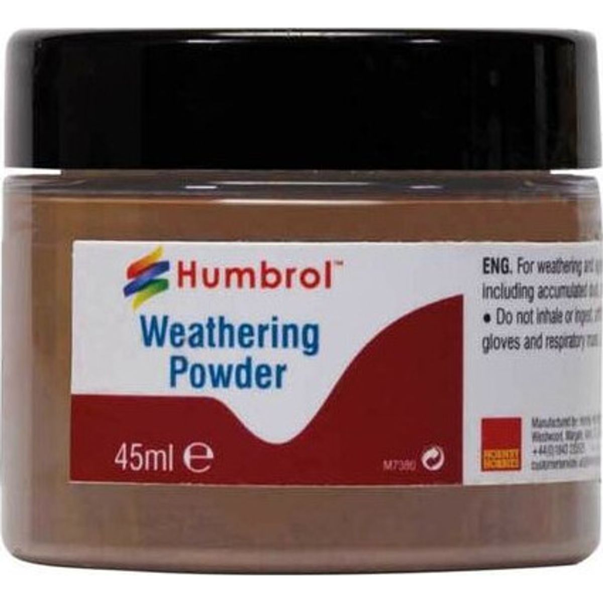 Humbrol - Weathering Powder - Mørk Rust 45 Ml