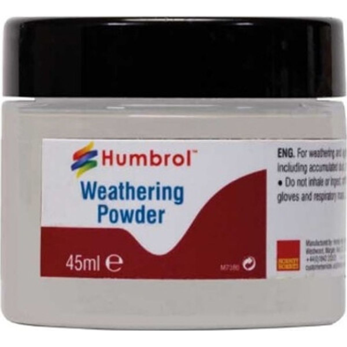 Humbrol - Weathering Powder - Hvid 45 Ml