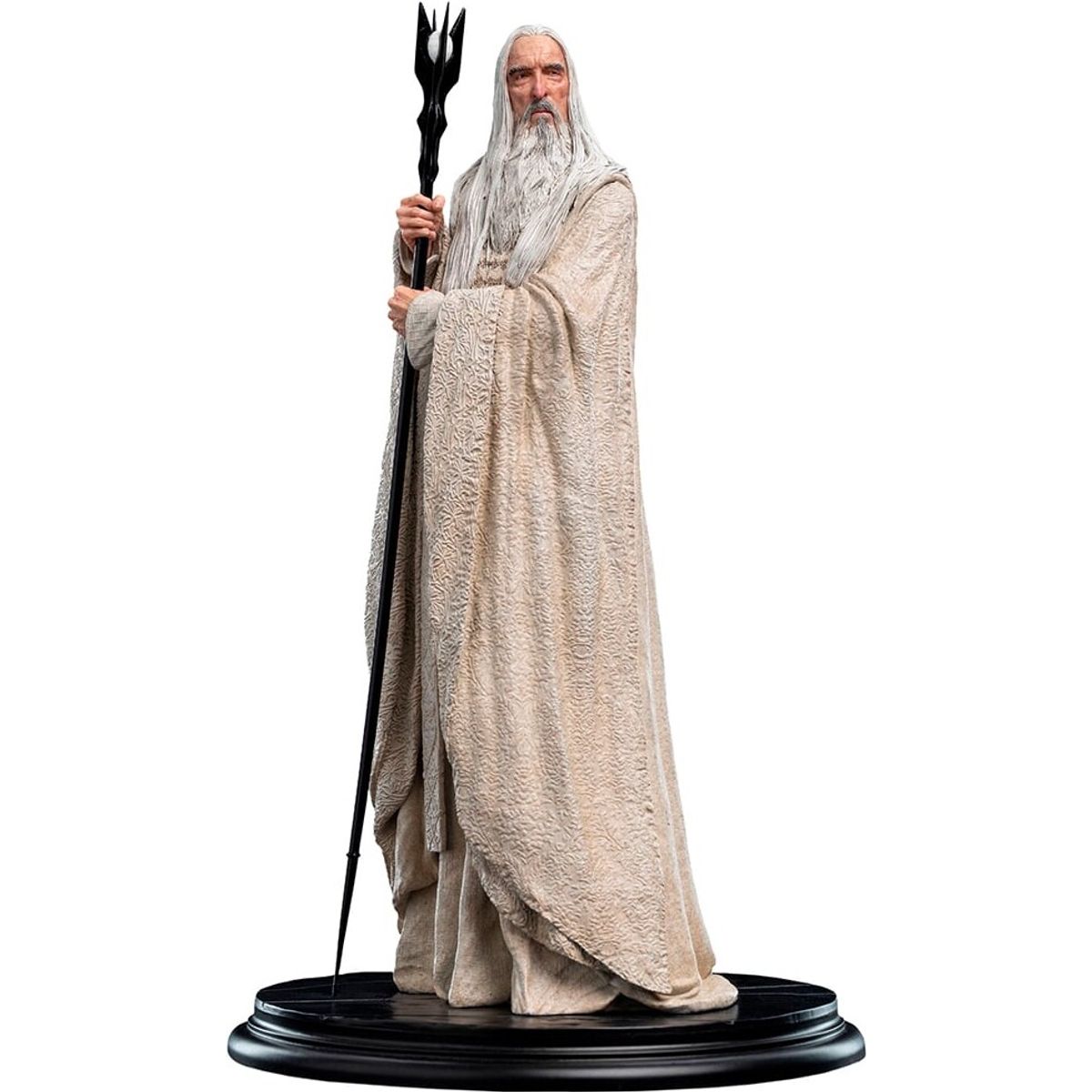 Ringenes Herre - Saruman Den Hvide Troldmand - Statue Figur