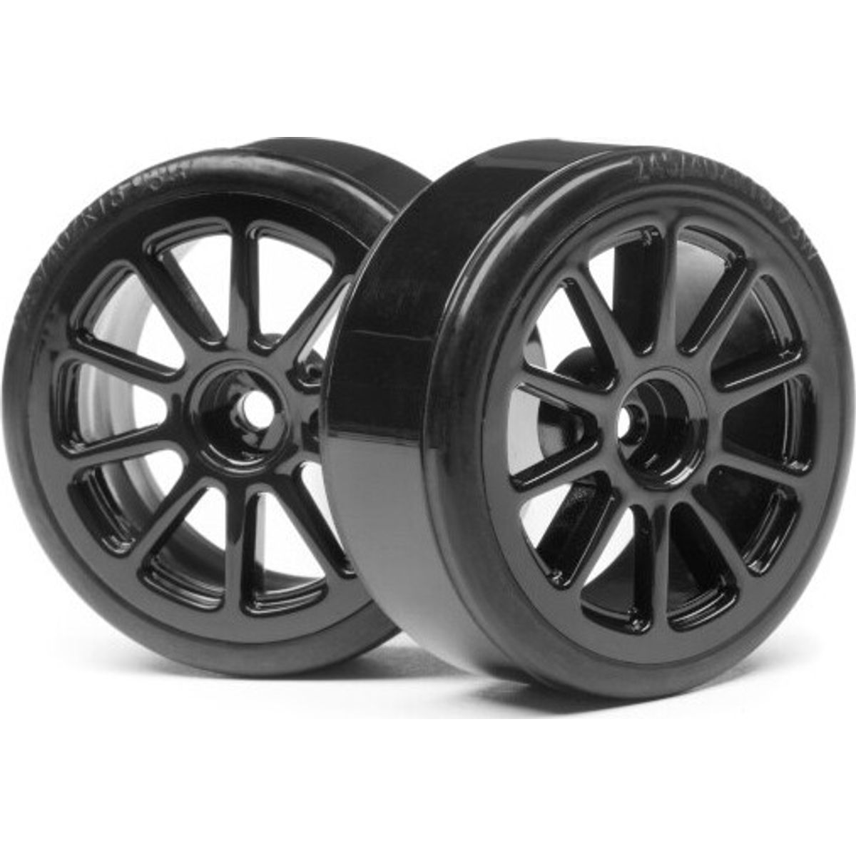 Wheel And Tire Set (2pcs) (dc) - Mv22766 - Maverick Rc