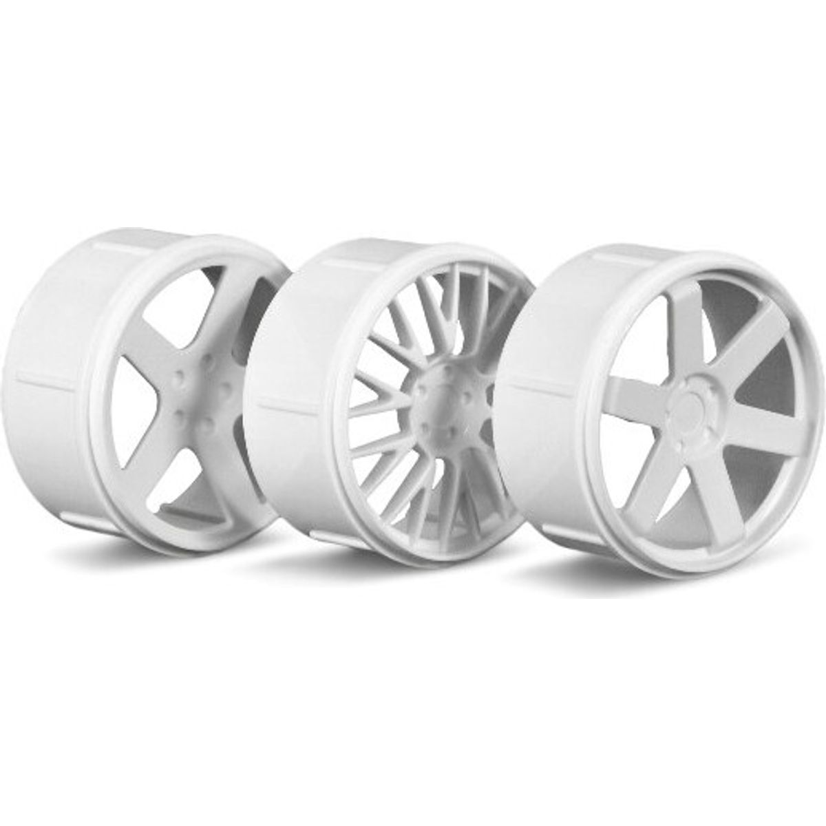 Wheel Set (white/micro) - Hp73410 - Hpi Racing