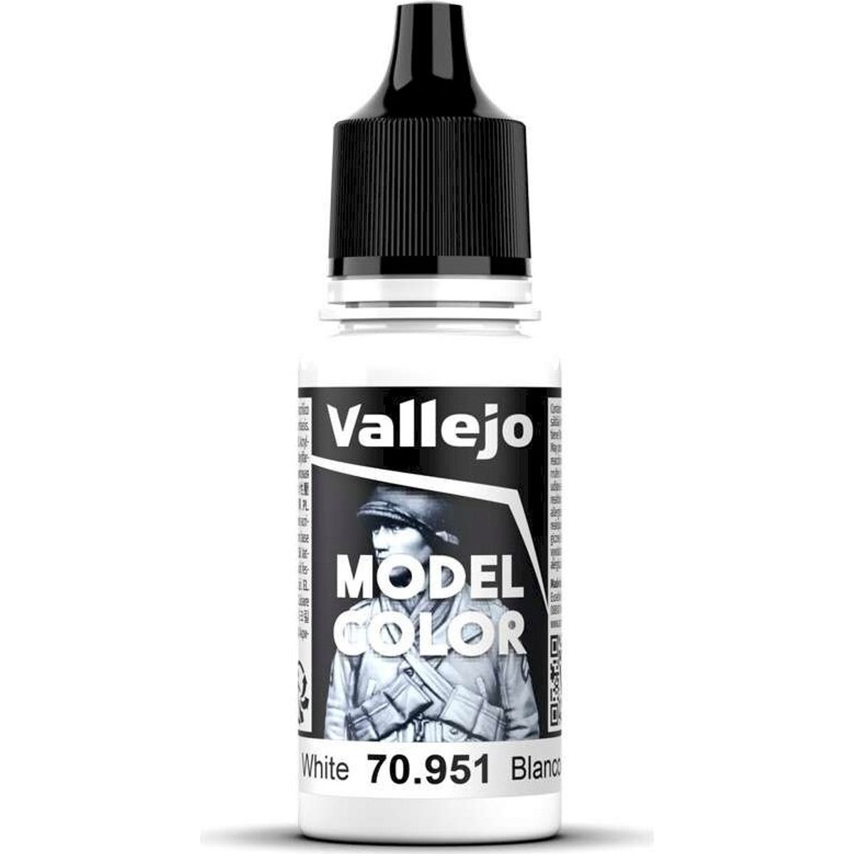 Vallejo - Model Color - White Mat - 17-18 Ml - 70951