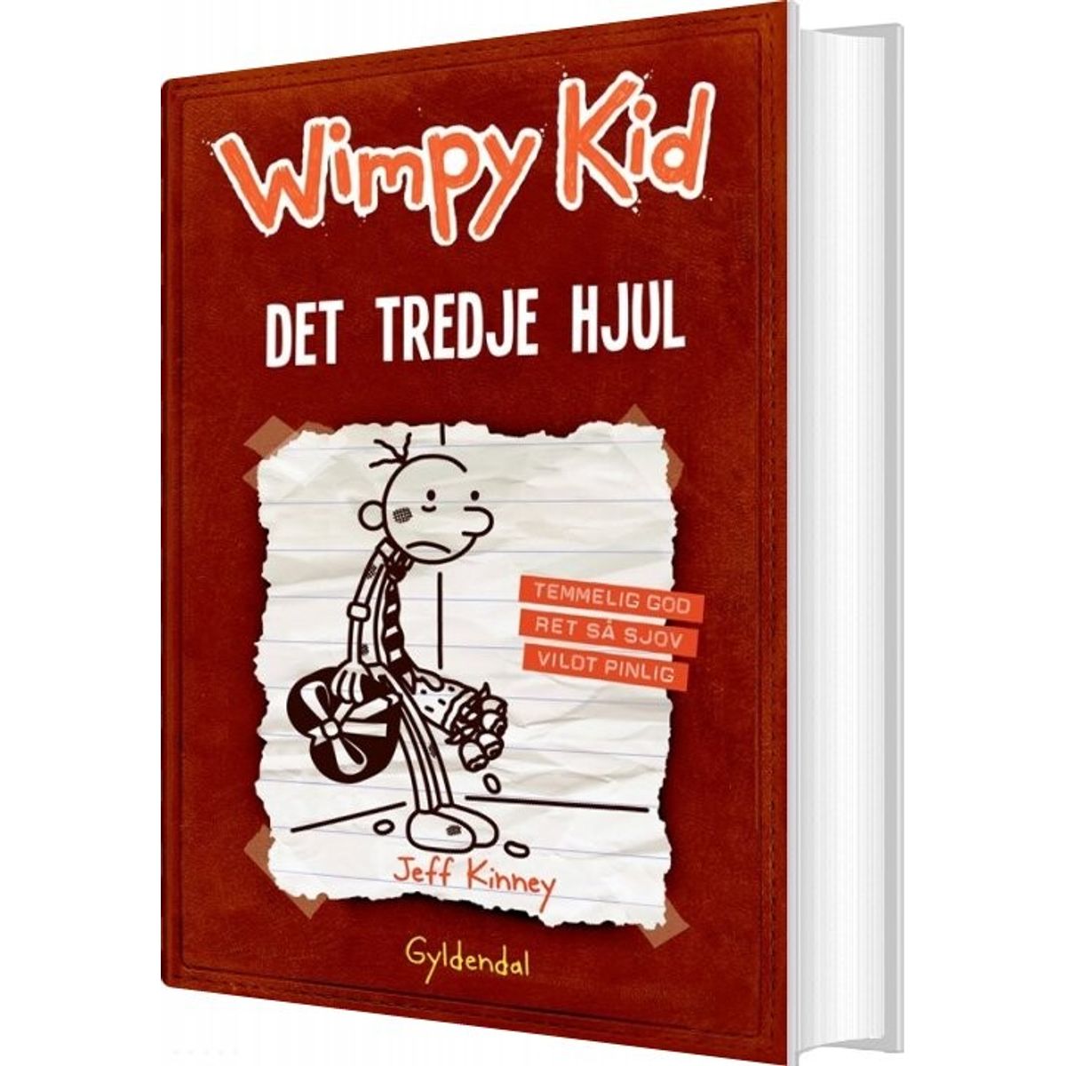 Wimpy Kid 7 - Det Tredje Hjul - Jeff Kinney - Bog