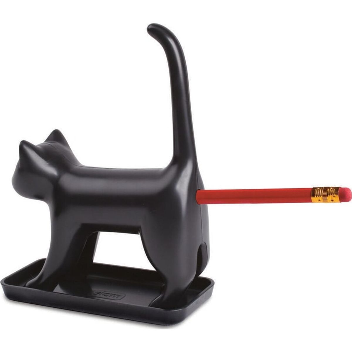 Winkee - Blyantspidser - Sharp End Cat Black With Sound - Black