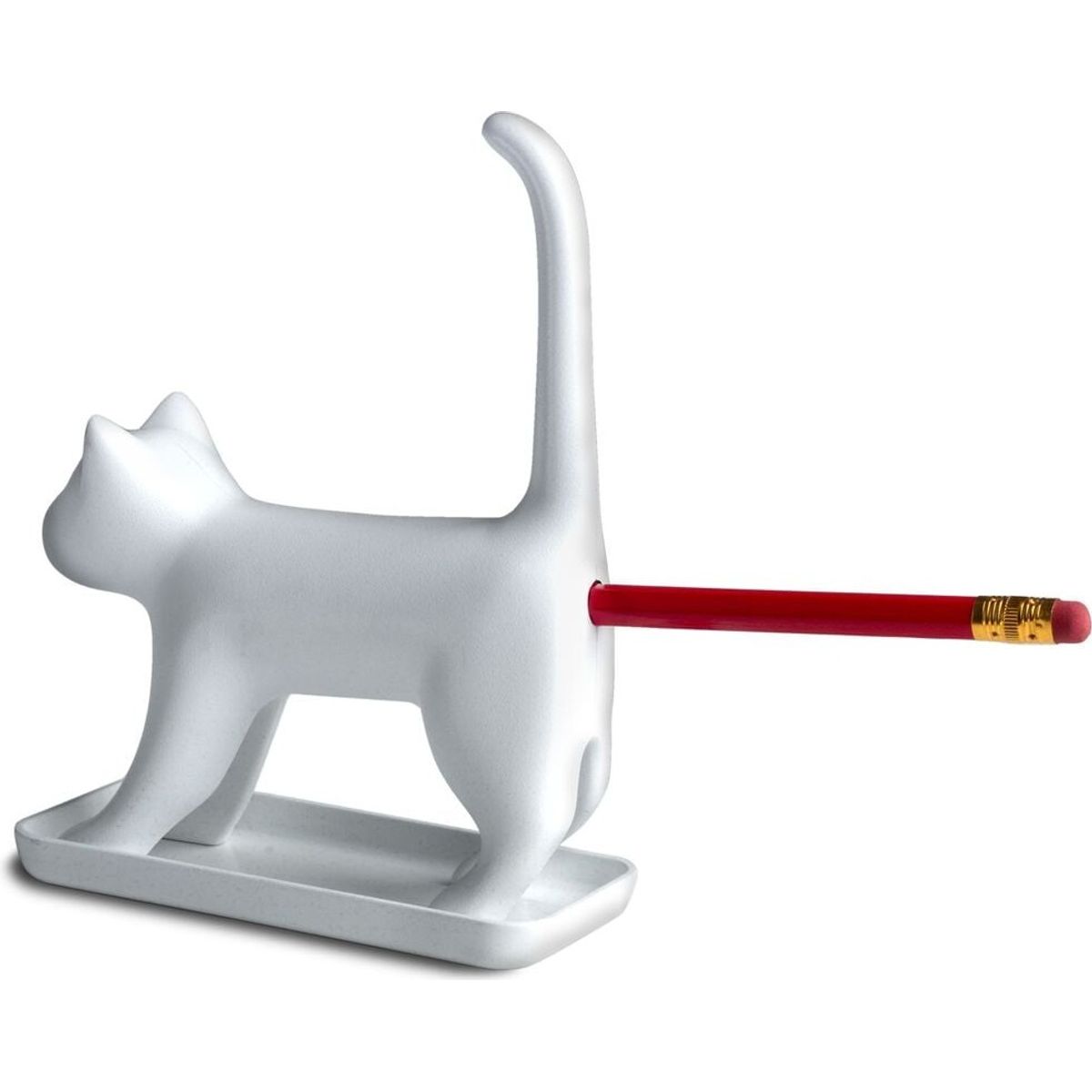 Winkee - Blyantspidser - Sharp End Cat With Sound - White