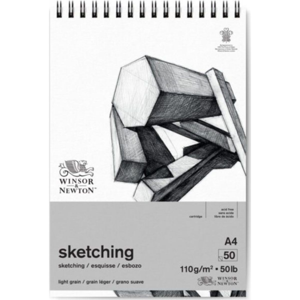 Winsor & Newton - Skitseblok - A4 - 110g - 50 Sider