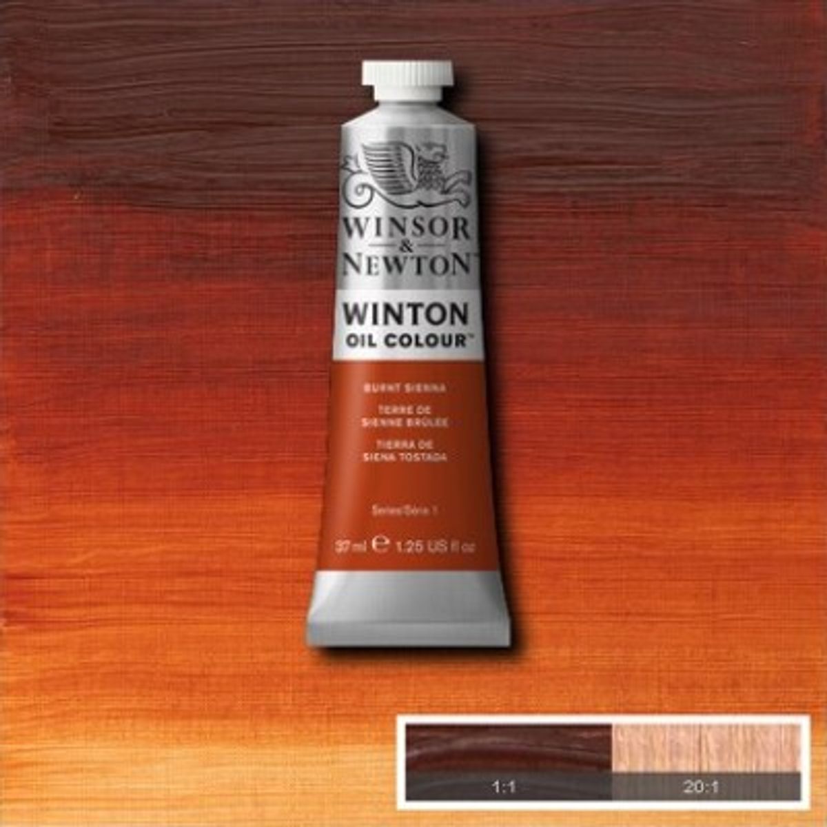 Winsor & Newton - Winton Oil Colour 37 Ml - Burnt Sienna 074