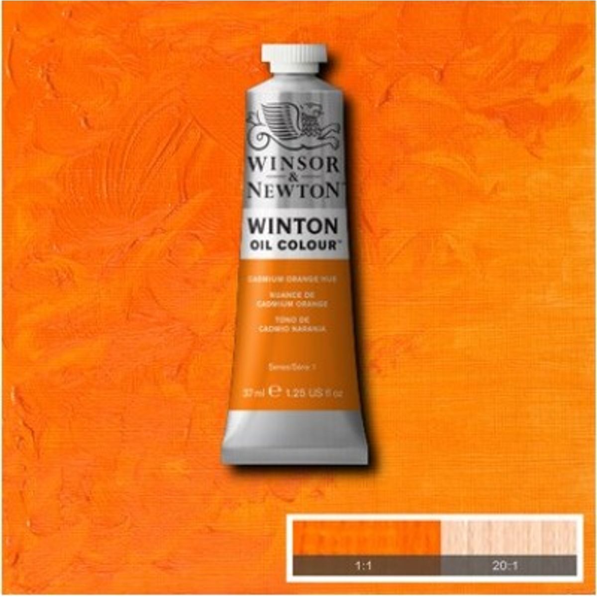 Winsor & Newton - Winton Oil Colour - 37 Ml - Cadmium Orange