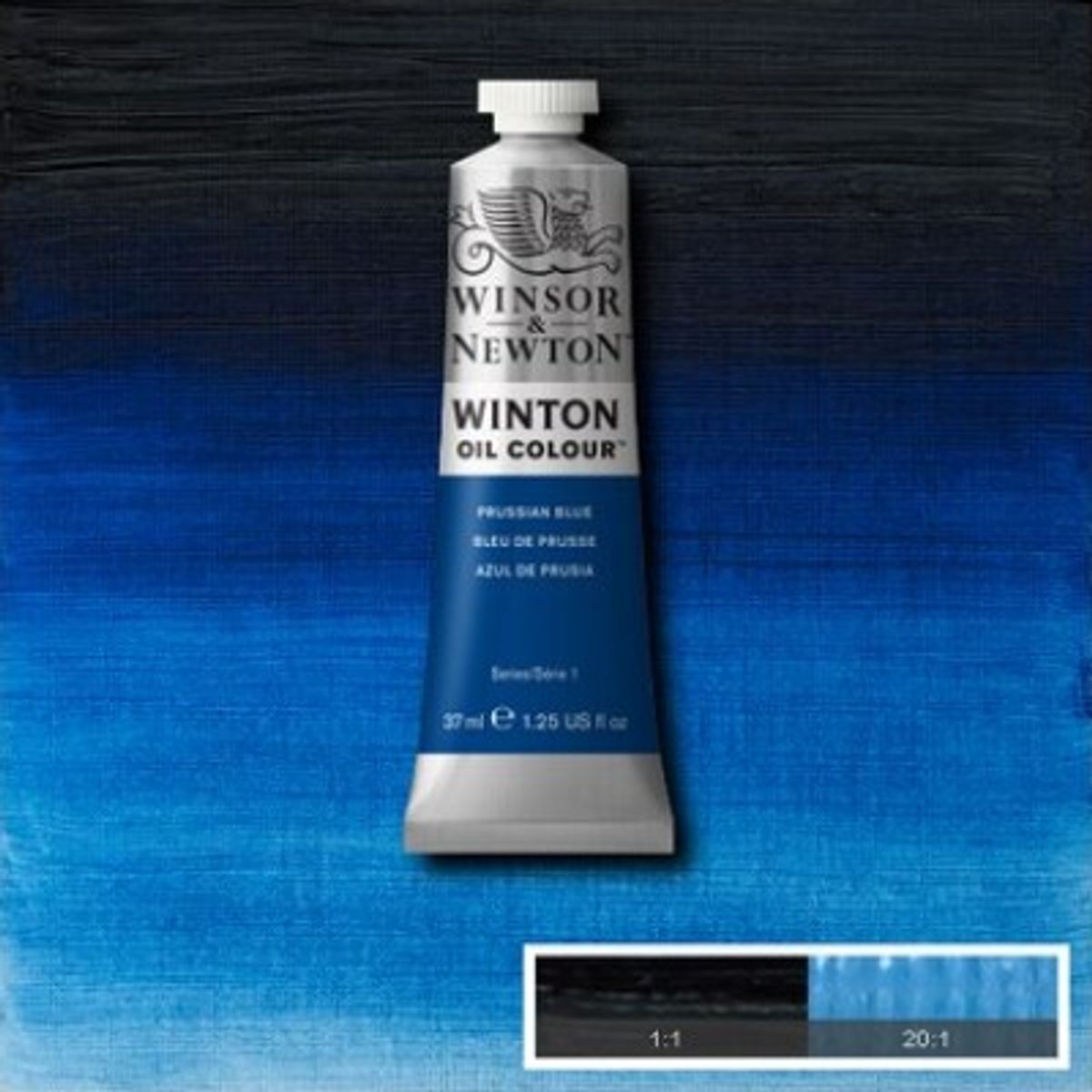 Winsor & Newton - Winton Oil Colour 37 Ml - Prussian Blue 538