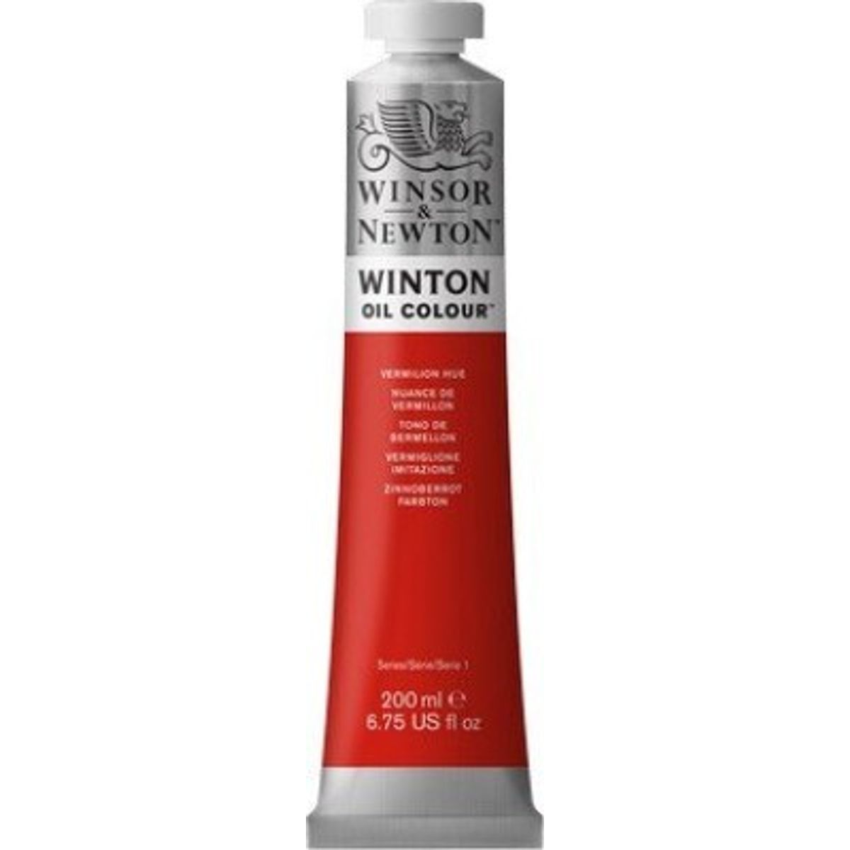 Winsor & Newton - Oliemaling - Winton - Vermilion Hue 200 Ml