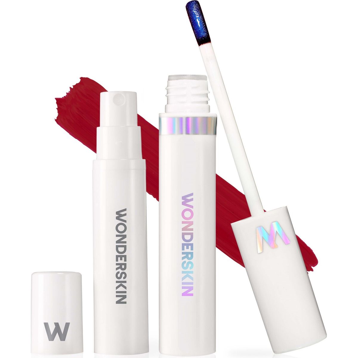 Wonderskin - Wonder Blading Lip Stain Kit Divine Burgundy Red