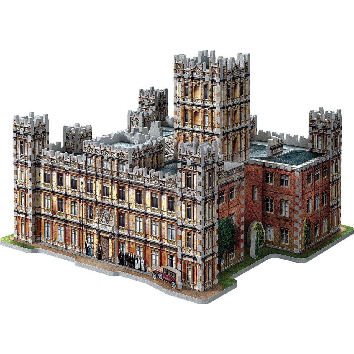 Wrebbit - Downton Abbey - 3d Puslespil I 890 Dele