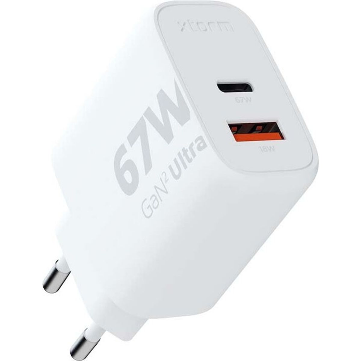 Xtorm - 67w Gan2 Ultra Home Charger Usb-c Pd/usb-a White