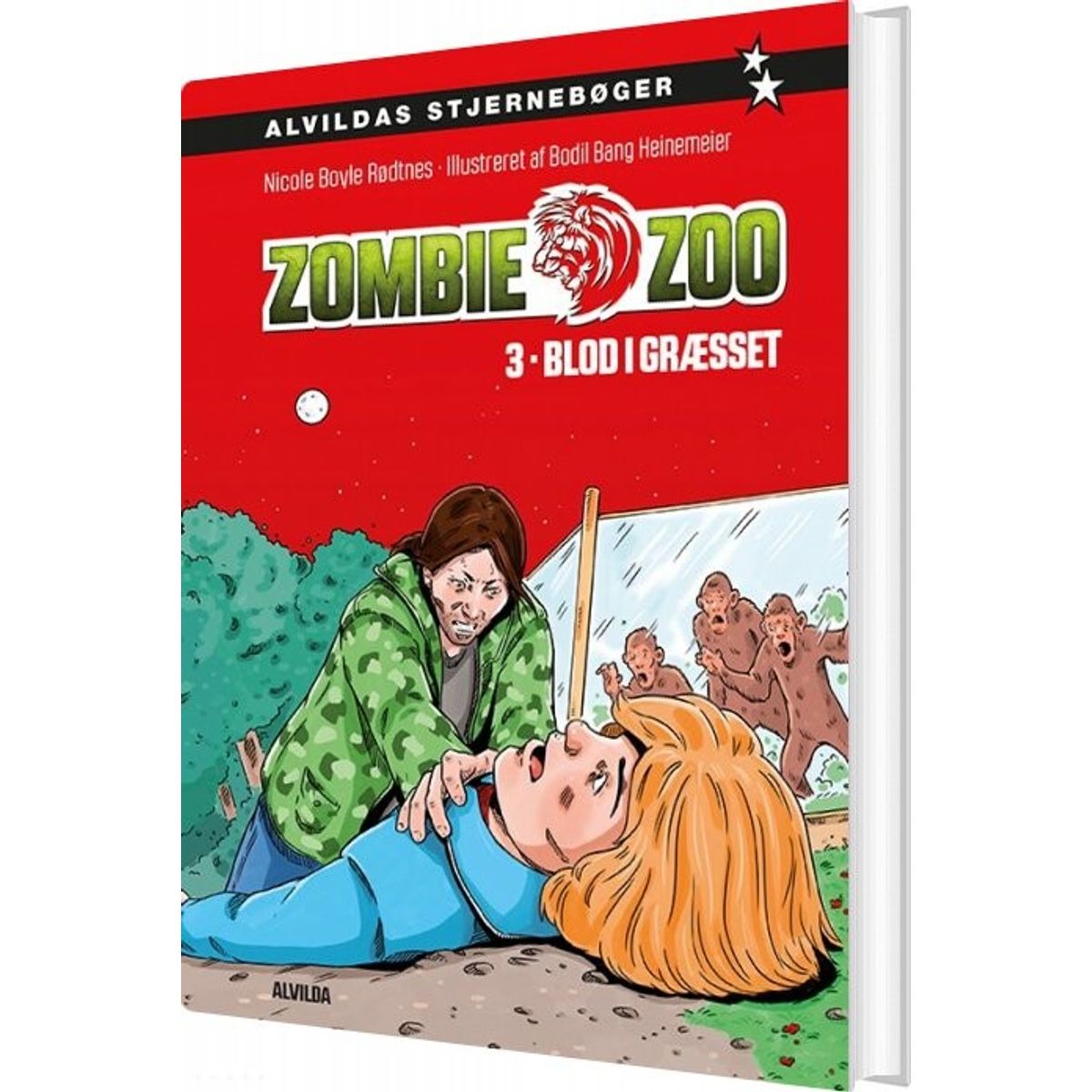 Zombie Zoo 3: Blod I Græsset - Nicole Boyle Rødtnes - Bog