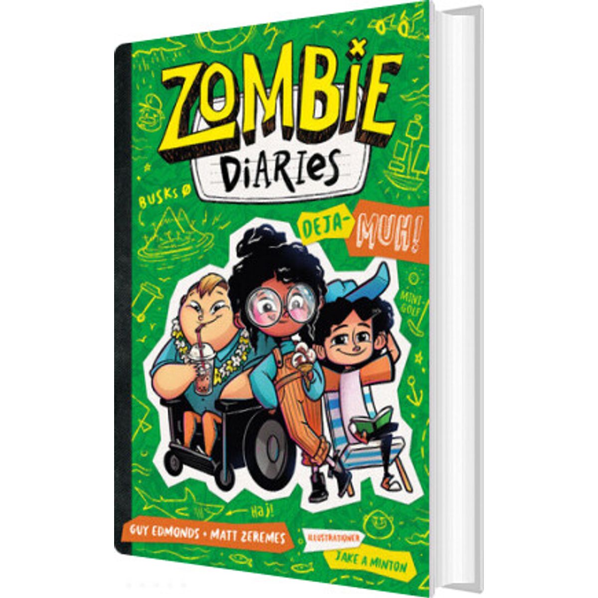 Zombie Diaries - Deja-muh! - Guy Edmonds - Bog