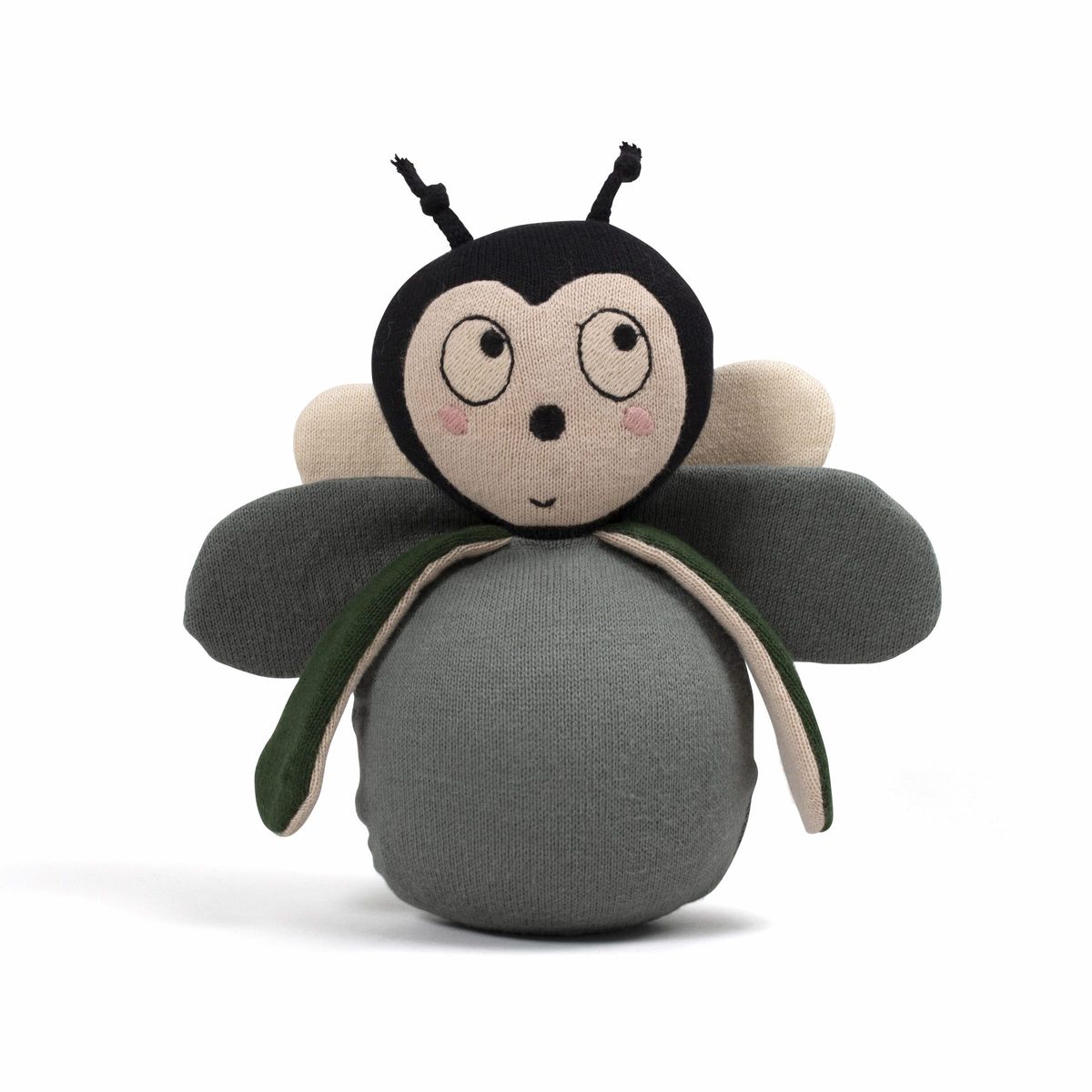 Væltebamse - Balder the bug Pine green